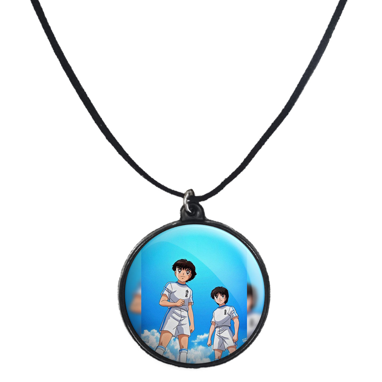 گردنبند پرمانه طرح فوتبالیست ها کد pmb.22287 مدل دو طرفه