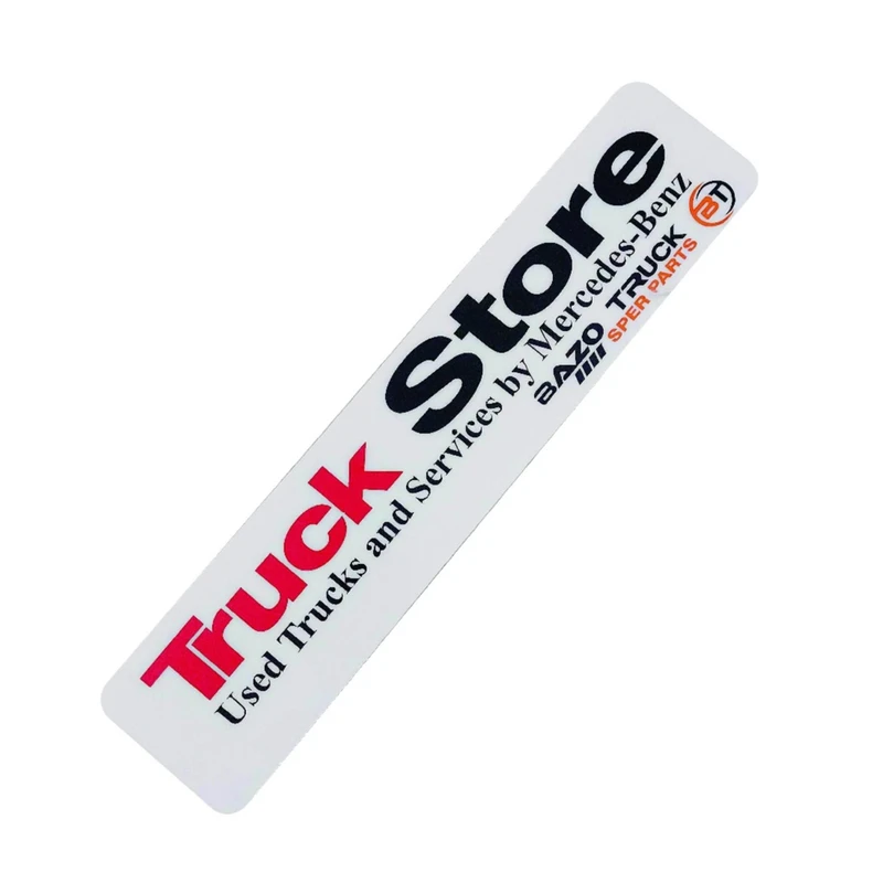 پلاک تزئینی طرح پلکسی برجسته مدل TRUCK STORE-W
