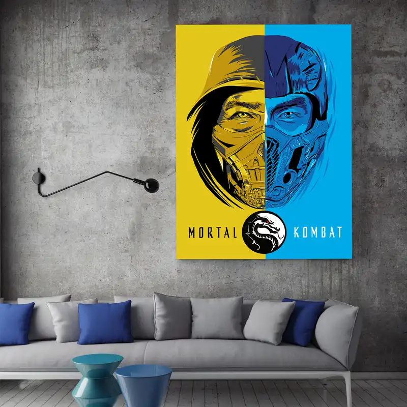 تابلو شاسی مدل گیمینگ مورتال کمبت