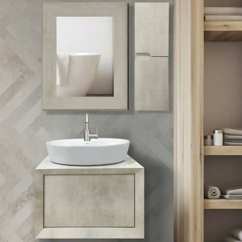 ست کابینت و روشویی مدل 2036 به همراه آینه و باکس