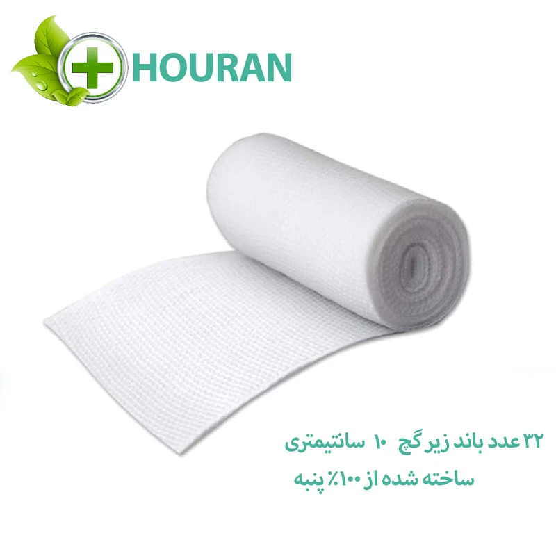 عکس شماره 4 : باند زیر گچ هوران مدل 10 مجموعه 32 عددی