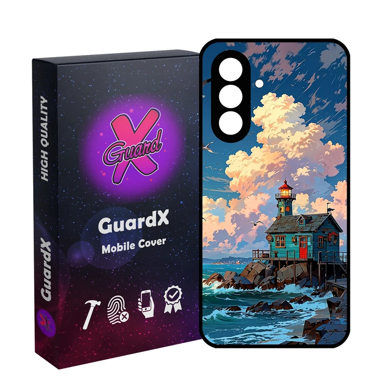 کاور گارد ایکس طرح خانه دریا مدل 10772 مناسب برای گوشی موبایل سامسونگ Galaxy S24 FE