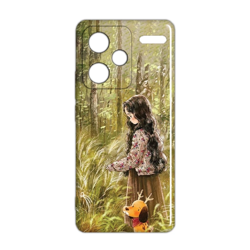 کاور مدل دخترانه کد 161 مناسب برای گوشی موبایل شیائومی Redmi Note 13 Pro Plus