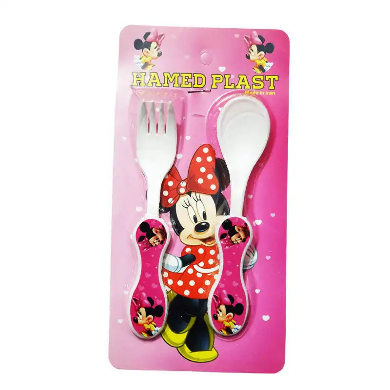 سرویس غذا خوری 6 پارچه کودک طرح میکی موس کد Rbay66