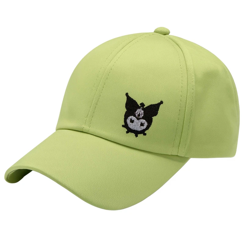 کلاه کپ بچگانه مدل کتان گلدوزی طرح کرومی و ملودی