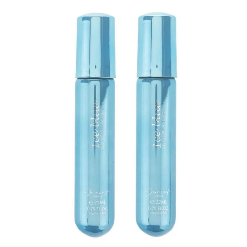 عطر جیبی مردانه ژک ساف مدل Ice Blue حجم 22 میلی لیتر مجموعه 2 عددی