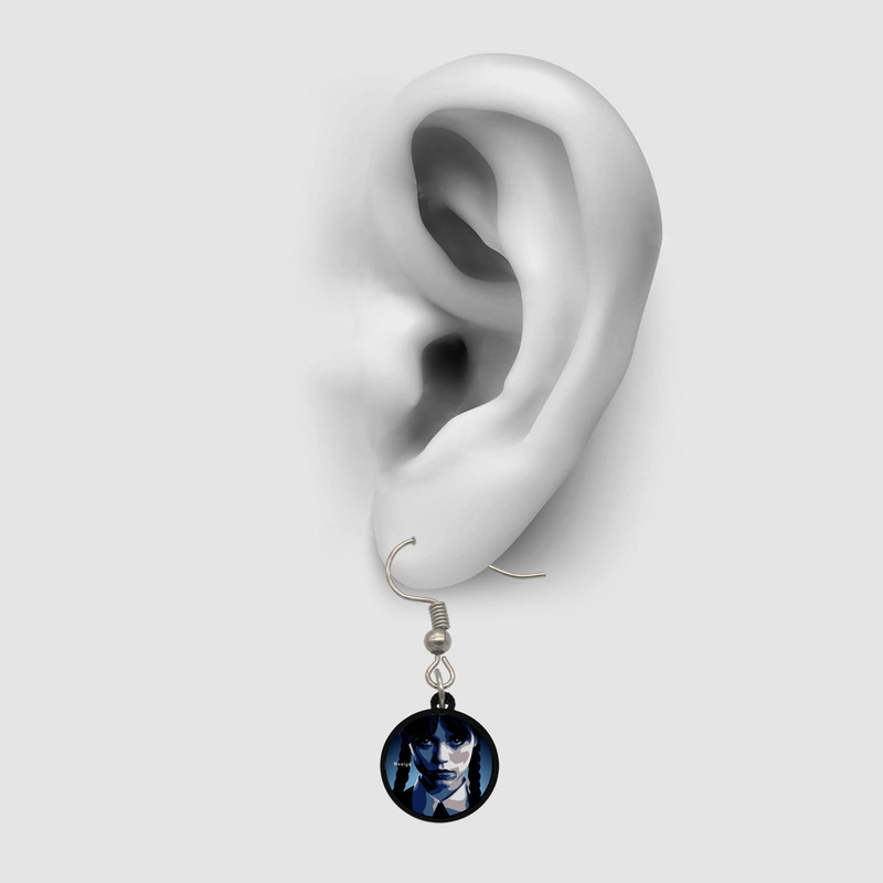 گوشواره زنانه ناکسیگو مدل شب تاب طرح ونزدی کد ES7363 گوشواره زنانه ناکسیگو مدل شب تاب طرح ونزدی کد ES7363