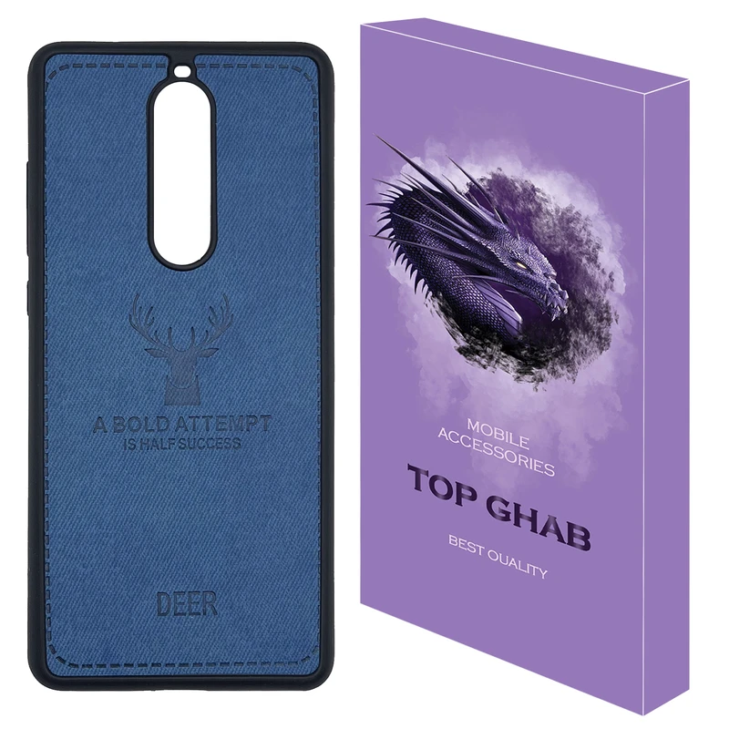 کاور تاپ قاب مدل گوزنی مناسب برای گوشی موبایل نوکیا 5.1