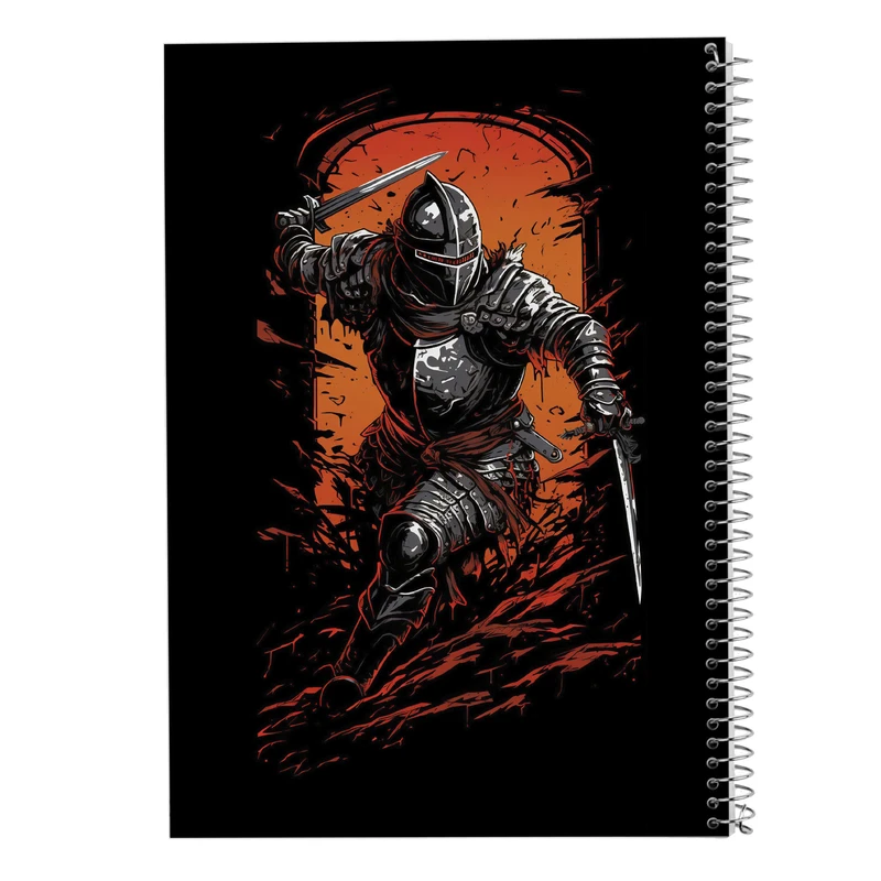 دفتر شطرنجی 50 برگ مدوپد مدل berserk کد DF2037