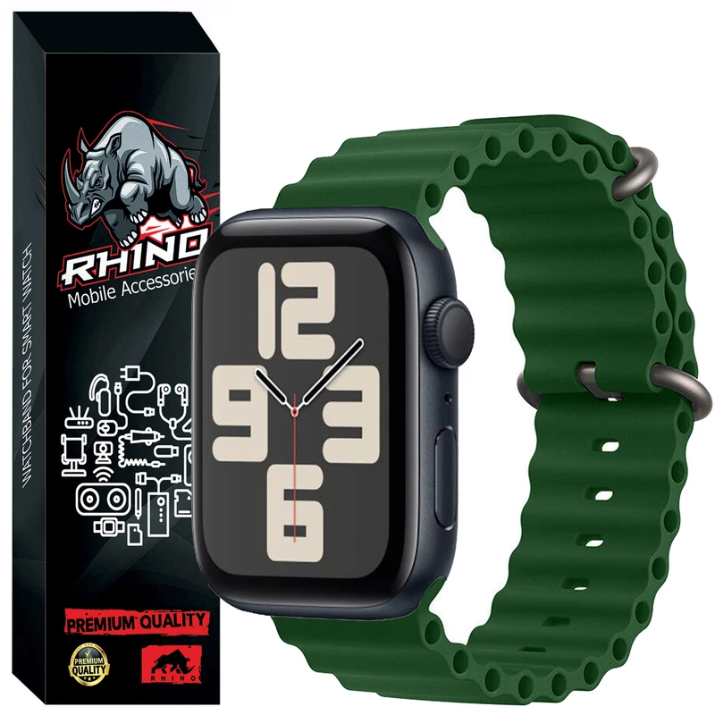 بند راینو مدل Ocean مناسب برای اپل واچ سری SE 2023 40 میلی متری