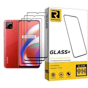 Randika Randika Glass MIX003 Screen Protector For Realme C12 Pack Of 3