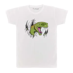تی شرت بچگانه پرمانه طرح دایناسورهای بامزه کد pmt.5127