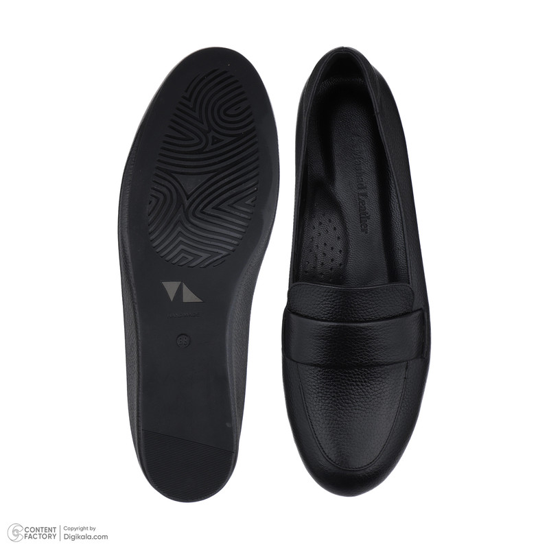 کفش روزمره زنانه چرم مشهد مدل J2664-001