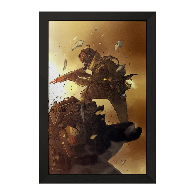 تابلو خندالو مدل بازی تایتان فال (Titanfall) کد 32627