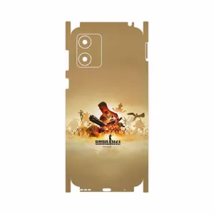 MAHOOT Serious Sam Game Series-FullSkin Cover Sticker for Motorola Moto E13