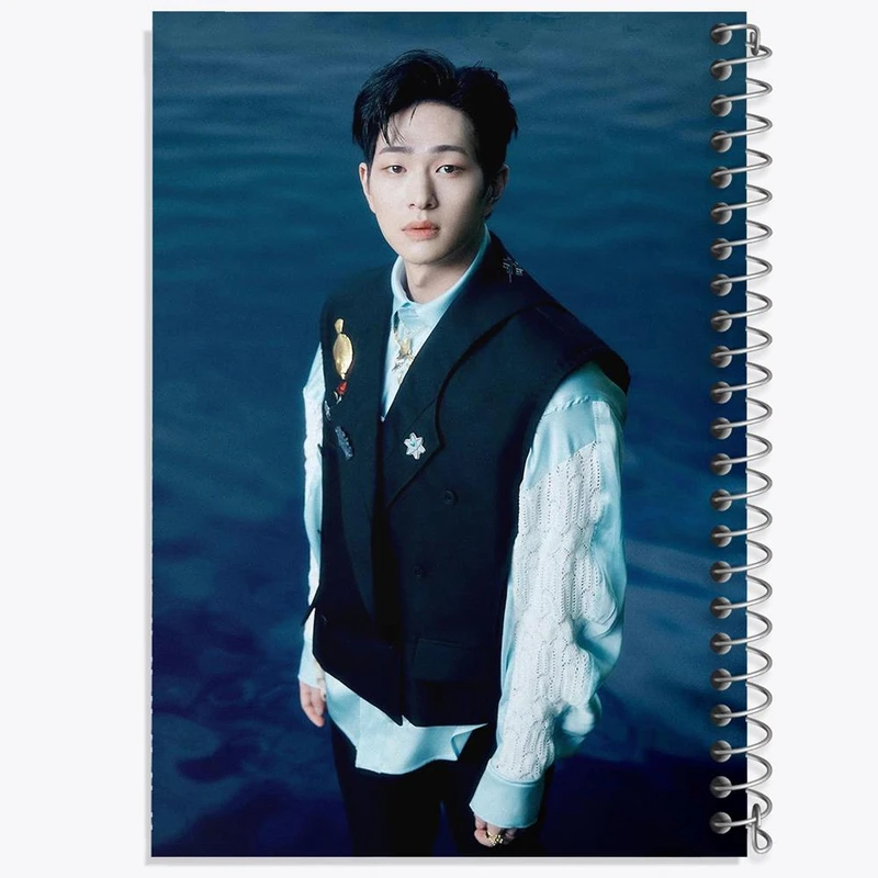 دفتر ژورنال نویسی 50 برگ خندالو مدل نقطه ای طرح اونیو گروه شاینی Shinee کد 12343