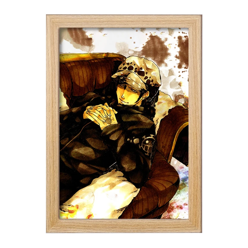 تابلو خندالو مدل ترافلگر انیمه وان پیس One Piece  کد 17231