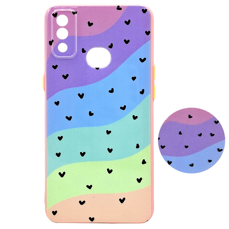 کاور مدل 7RANG UV مناسب برای گوشی موبایل سامسونگ Galaxy A10s به همراه پاپ سوکت