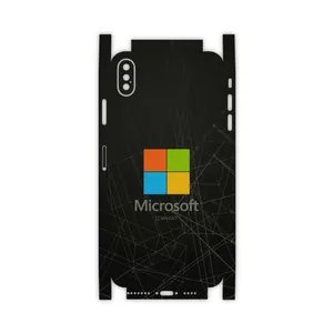 MAHOOT  Microsoft-Logo-FullSkin Cover Sticker for Apple iPhone Xs Max