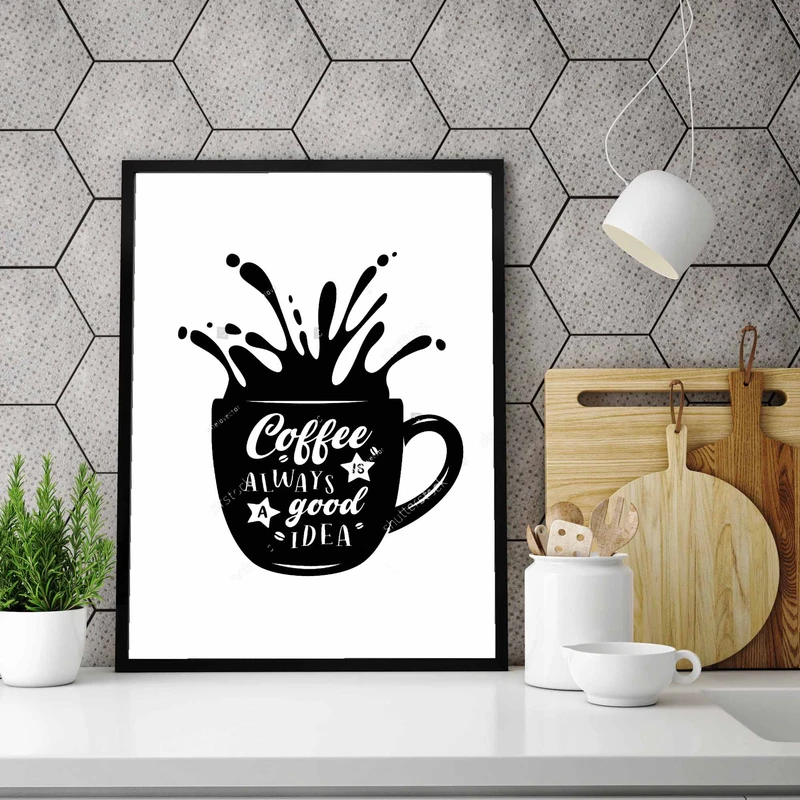 تابلو آتریسا طرح آشپزخانه مدل AK130