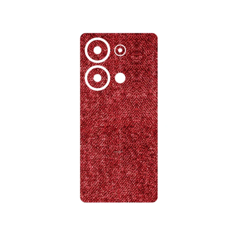 برچسب پوششی ماهوت مدل Fabric Texture 4 مناسب برای گوشی موبایل شیائومی Redmi Note 13 Pro 4G
