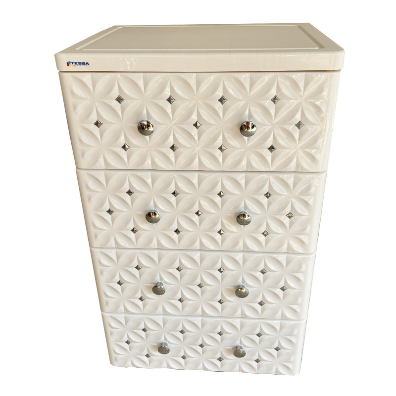 فایل کشویی Tessa مدل نگین دار کد T326