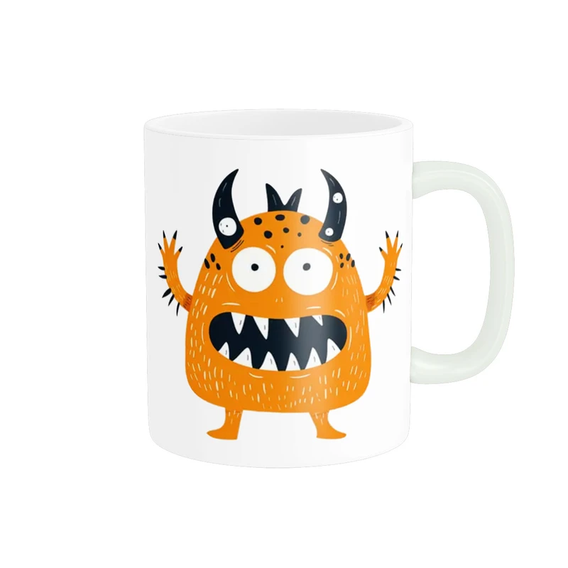 ماگ پادآفرین طرح  هیولا Monsters کد 1490