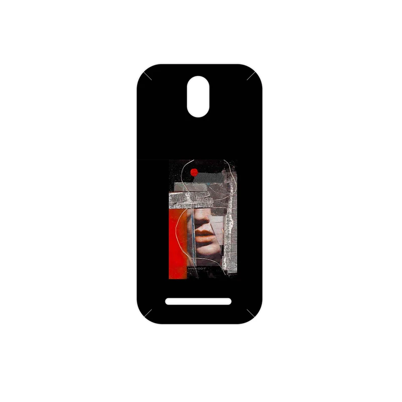 برچسب پوششی ماهوت مدل Collage of Mouth مناسب برای گوشی موبایل اچ تی سی Desire 500