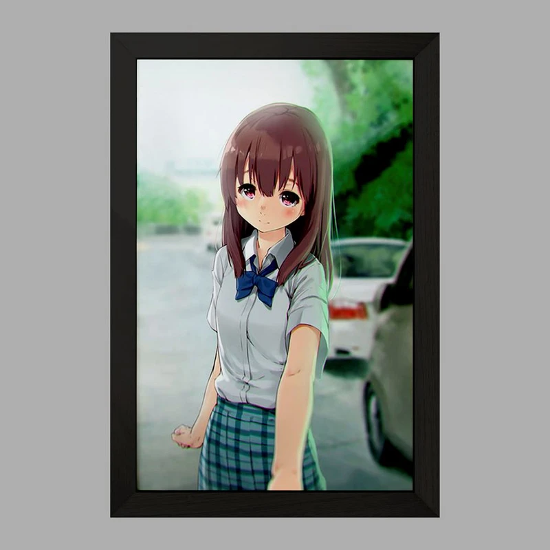 تابلو خندالو مدل شوکو نیشیمیا انیمه سایلنت ویس A Silent Voice  کد 15776