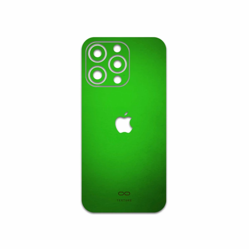 برچسب پوششی ماهوت مدل Metallic-Green مناسب برای گوشی موبایل اپل iPhone 13 Pro Max