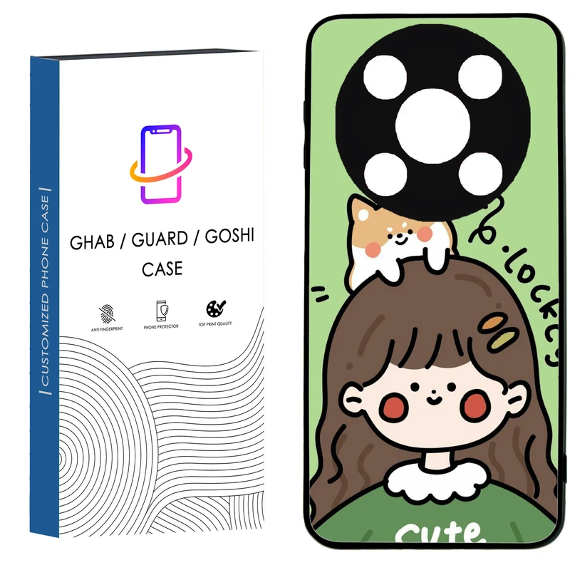 کاور قاب گارد گوشی طرح دخترانه کد 05 - TPU مناسب برای گوشی موبایل وکال V2 / V2 Lite