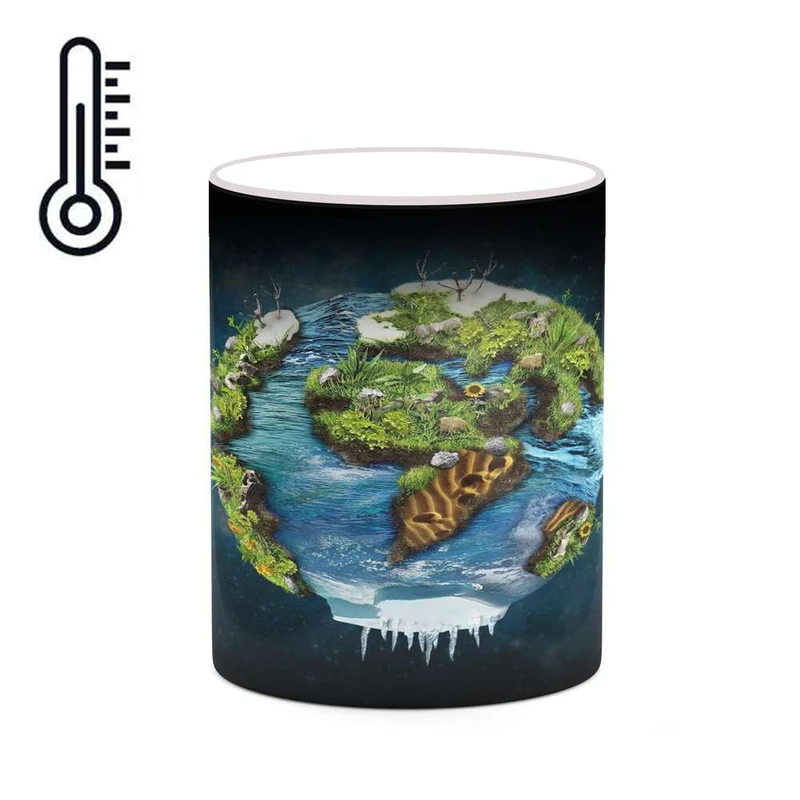 ماگ حرارتی کاکتی مدل فضا و کهکشان کد mgh19920