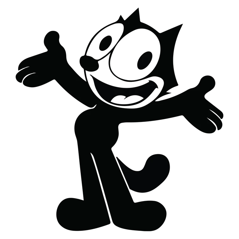 برچسب لپ تاپ پویا مارکت طرح فیلیکس کد 632