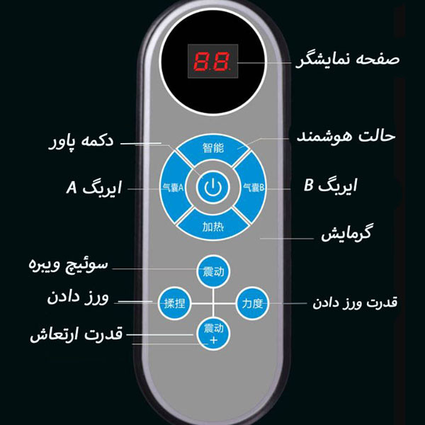 صندلی ماساژور مدل YJ-P7 صندلی ماساژور مدل YJ-P7