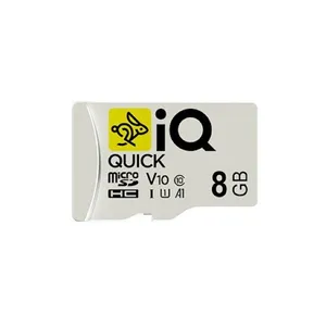 کارت حافظه‌ microSDXC آی کیو کلاس 10 استاندارد U1 مدل V10 A1 ظرفیت 8 گیگابایت