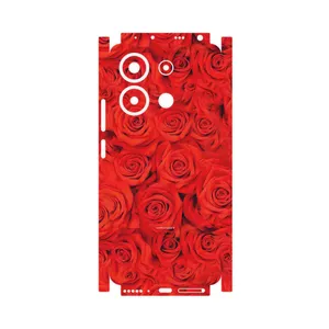 MAHOOT Red_Flower-FullSkin Cover Sticker for Xiaomi Redmi Note 13 4G