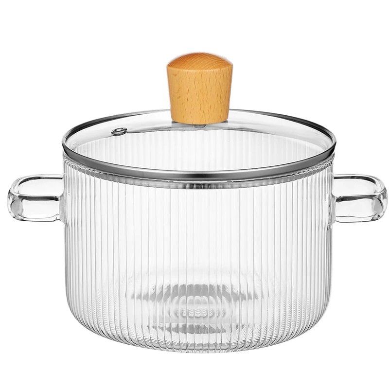 قابلمه پیرکس مدل شیاردار سایز 16