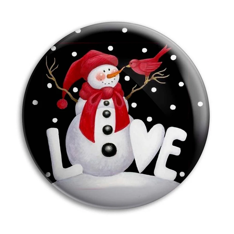 مگنت پرمانه طرح snowman کد pmag.25540