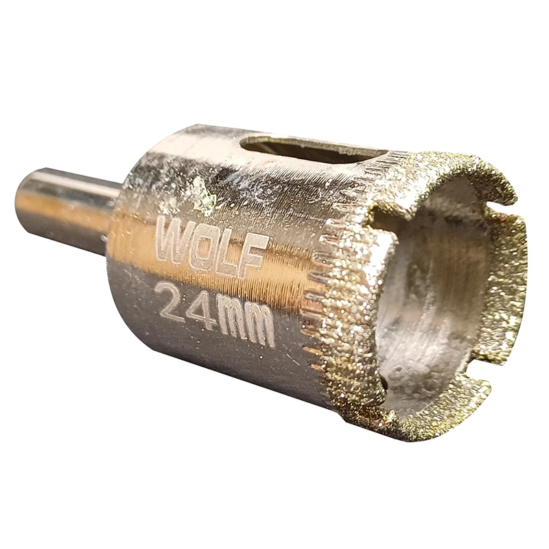 مته شیشه و سرامیک ولف مدل glass سایز 24 میلیمتر