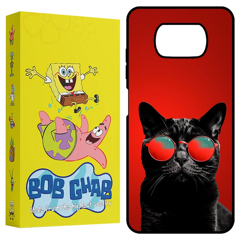 کاور باب قاب طرح گربه مدل BCPX3 مناسب برای گوشی موبایل شیائومی Poco X3 / X3 NFC / X3 Pro