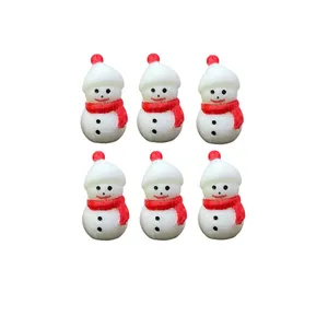 شمع تولد مدل آدم برفی بسته 6عددی