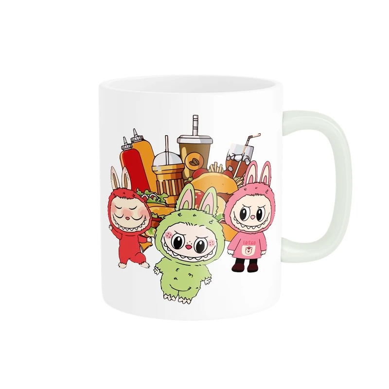 ماگ پاد آفرین مدل عروسک لبوبو کد DKC1238