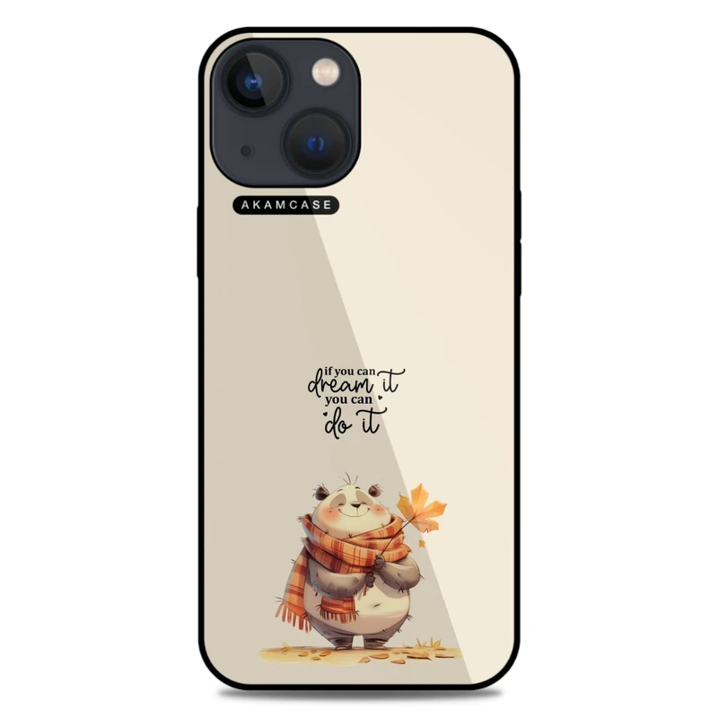 کاور آکام مدل AMC-WA13M-ANIMALS QOUTES-10 مناسب برای گوشی موبایل اپل iPhone 13 Mini