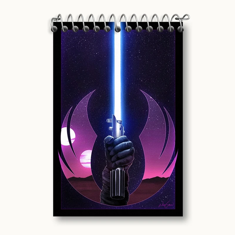 دفتر یادداشت 50 برگ خندالو مدل جنگ ستارگان (Star Wars) کد F1170