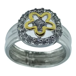 انگشتر نقره زنانه سلین کالا مدل برلیان ce-As238