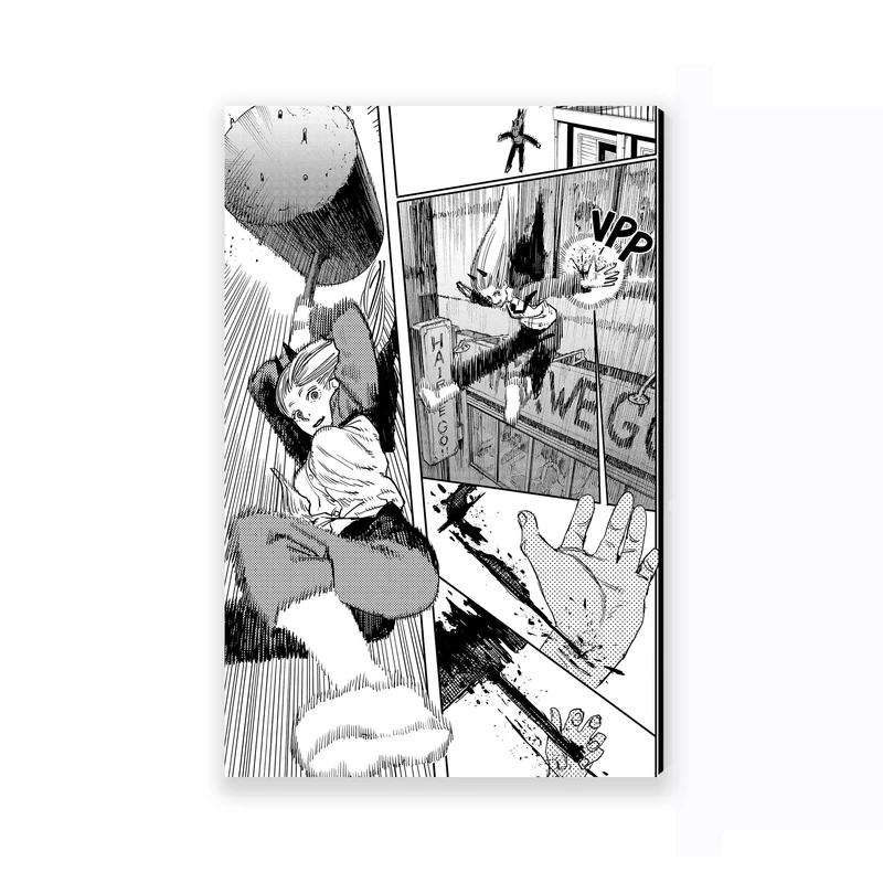 تابلو شاسی عرش مدل انیمه مرد اره ای  Chainsaw Man کد As3719