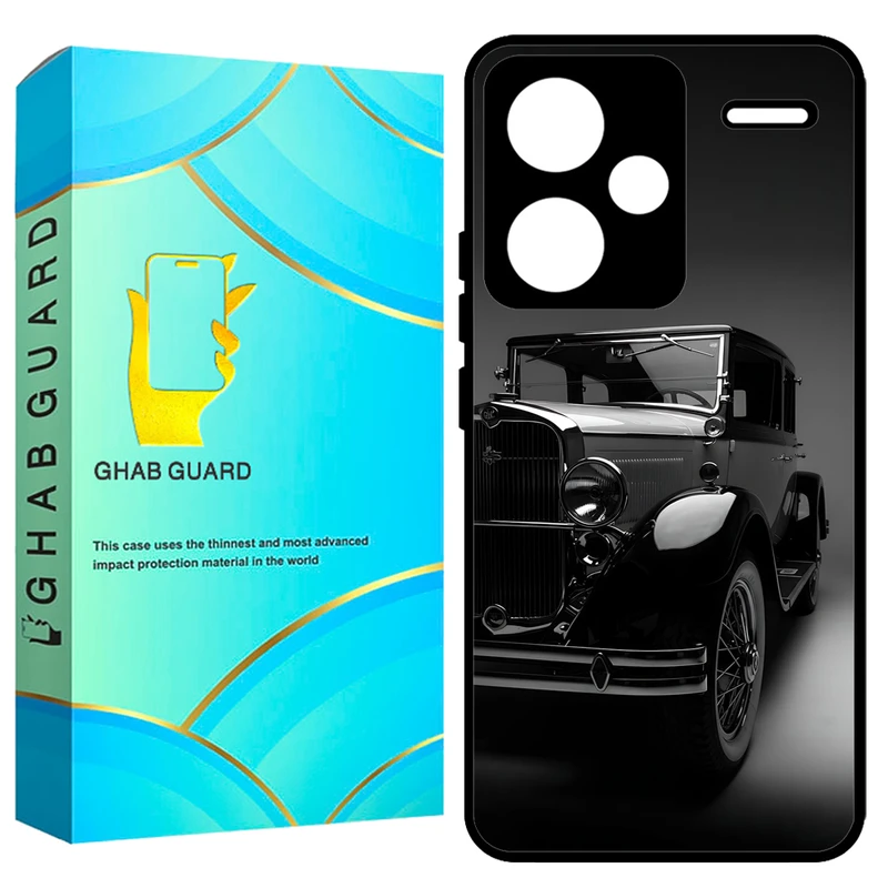 کاور قاب گارد طرح ماشین مدل GCHPN13PL مناسب برای گوشی موبایل شیائومی Redmi Note 13 Pro Plus