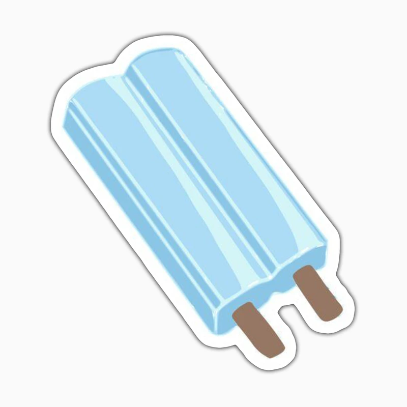 استیکر لپ تاپ و موبایل بووم طرح بستنی یخی مدل Uchiha کد PS20