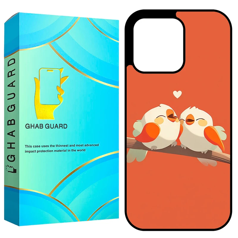 کاور قاب گارد طرح پرنده مدل GCHP16P مناسب برای گوشی موبایل اپل iPhone 16 Pro