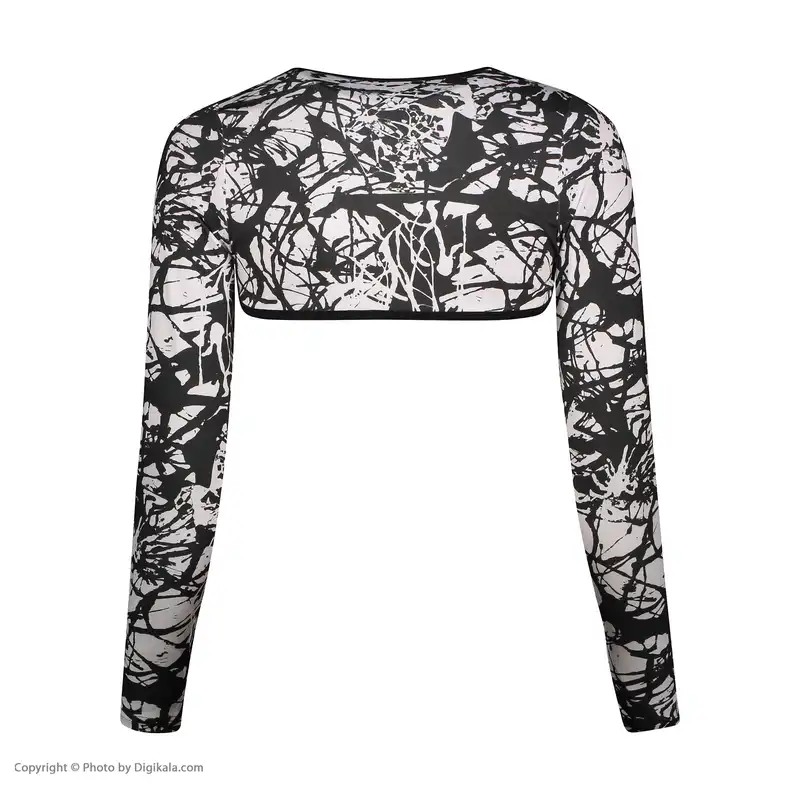 نیم تنه ورزشی زنانه مدل آستین فینگردار 81